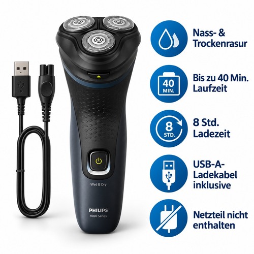 Philips elektrorasierer series - elektrorasierer,